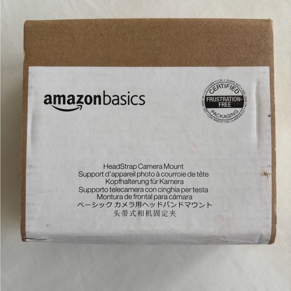 Amazon basics head strap camera mount go pro - Picture 4 of 4